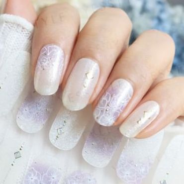 Lunacaca - Silent Rain Nail Art Stickers 24 pcs