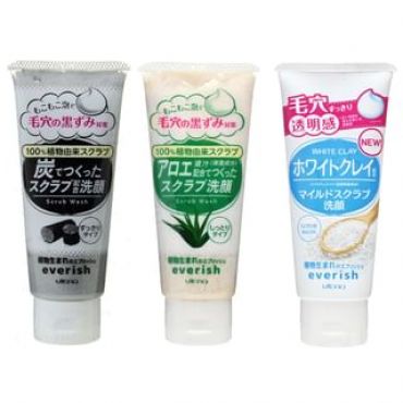Utena - Everish Scrub Wash Charcoal - 135g