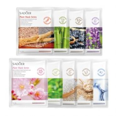 SADOER - Plant Extract Series Moisturizing Mask - 9 Types Sakura - 25g