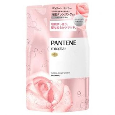 PANTENE Japan - Micellar Pure & Rose Water Shampoo Refill 350ml