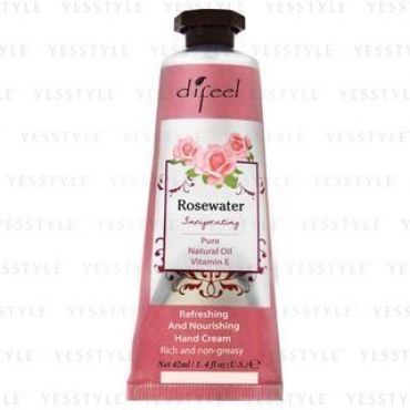 Difeel - Natural Hand Cream Rosewater 40g