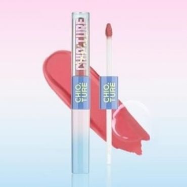 CHIOTURE - American Retro Series Dual-Ended Mirror Lip Gloss - 4 Colors S610# Gossip Oolong (2.2g & 2.2g)