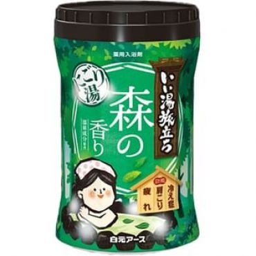 Hakugen - iiyu Tabidachi Nigori Japanese Onsen Bath Salt Forest 600g