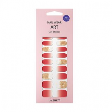 The Saem - Nail Wear Art Gel Sticker - 11 Types #02 Cherry Ade