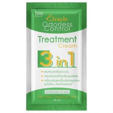 Green bio - Elracle Odorless Control 3 In 1 Treatment Cream Sachet 30ml