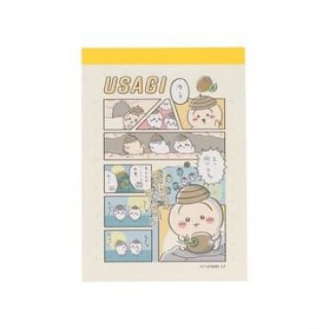 Chiikawa Mini Memo Pad (Usagi) 60 x 85 x 11mm (100 Sheets)