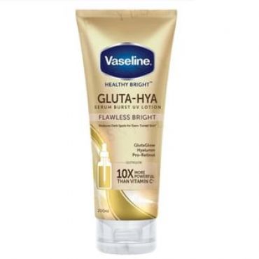 Vaseline - Healthy Bright Gluta-Hya Serum Burst UV Lotion Flawless Bright 200ml