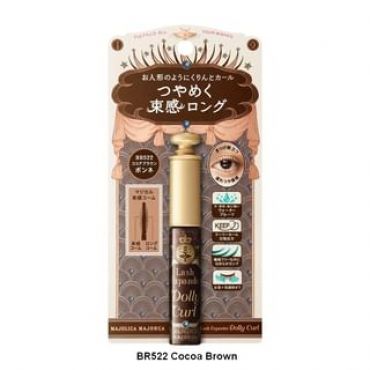 Shiseido - Majolica Majorca Lash Expander Dolly Curl Mascara BR522 Cocoa Brown