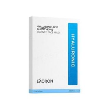 EAORON - Eaoron Hyaluronic Acid Glutathione Essence Face Mask 5 pcs