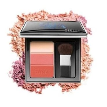 ZEESEA - 3 Color Concealer Blusher - 2 Colors #Vigour Orange - 5g