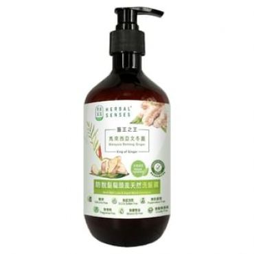 Herbal Senses - King of Ginger Malaysia Bentong Ginger Anti Hair Loss & Expel Wind Shampoo 500ml