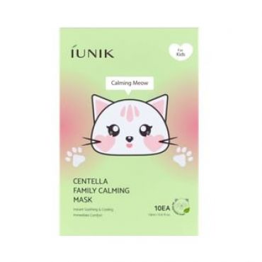 iUNIK - Centella Family Calming Mask For Kids Set 18ml x 10 sheets