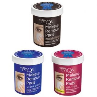 Andrea - Eye Q's Makeup Remover Pads Ultra Quick - 65 pcs