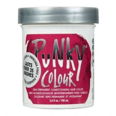 Punky Colour - Semi-Permanent Conditioning Hair Color Rose Red 100ml