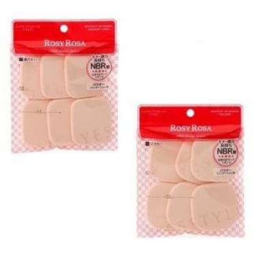 Chantilly - Rosy Rosa Make Up Sponge N Square