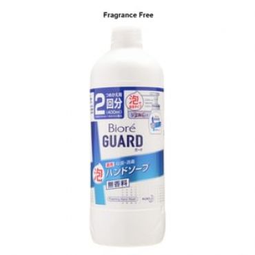 Biore Guard Foaming Hand Wash Fragrance Free - 400ml Refill