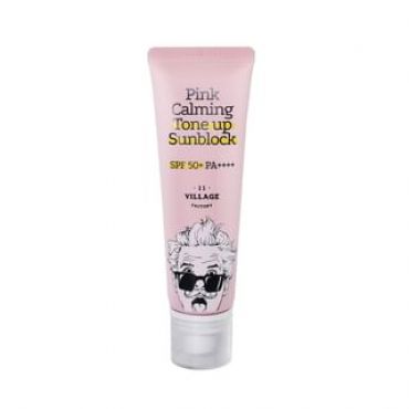 VILLAGE 11 FACTORY - Pink Calming Tone Up Sunblock 50ml