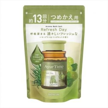 BATHCLIN - Ayur Time Aroma Bath Salt Refresh Day 520g Refill