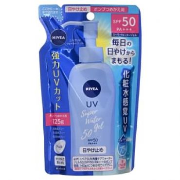 Nivea Japan - UV Super Water Gel SPF 50 PA+++ 125g Refill