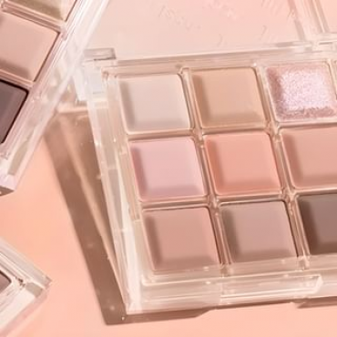 JILL LEEN - 9 Colors Chocolate Eyeshadow Palette - #CC03 Peach Chocolate #CC03 - 9g