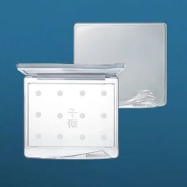 cheeryep - 12 Compartments Palette Tray #Moonlight Silver - 1pc