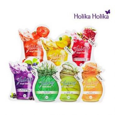 HOLIKA HOLIKA - Juicy Mask Sheet Set 10pcs (7 Flavours) Honey