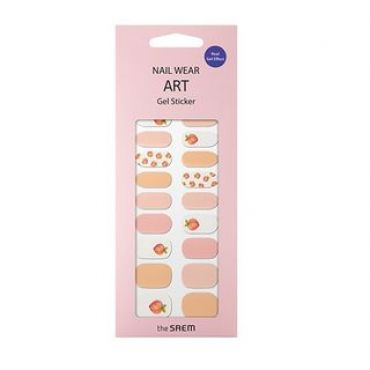 The Saem - Nail Wear Art Gel Sticker - 11 Types #10 Peach