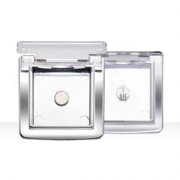 cheeryep - Single Compartments Eyeshadow Tray #Transparent - 1pc