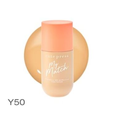 Cute Press - My Match Foundation SPF 50 PA++++ Y50 Warm Beige