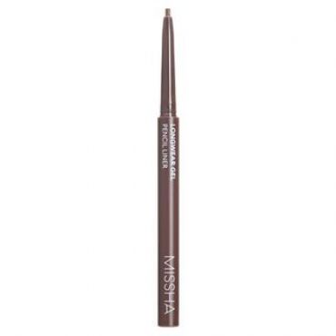 MISSHA - Longwear Gel Pencil Liner - 4 Colors #Brick Brown