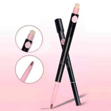 PUCO - 2 in 1 Lip Liner Brush - 3 Colors #01 - 250mg
