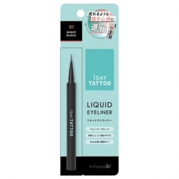 K-Palette - 1 Day Tattoo Liquid Eyeliner A 01 Night Black