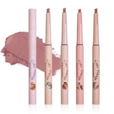 FLORTTE - Velvet Matte Lip Pencil - 5 Colors #03 Cookie - 300mg