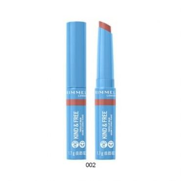 RIMMEL LONDON - Kind & Free Tinted Lip Balms 002 Natural Apricot
