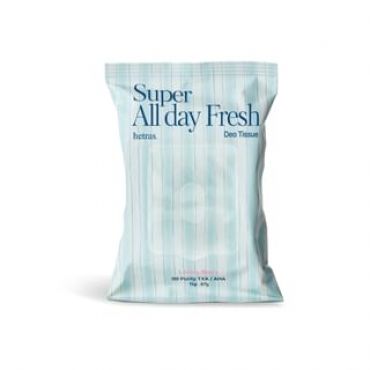 hetras - Super All Day Fresh Deo Tissue - 3 Types Lovely Berry