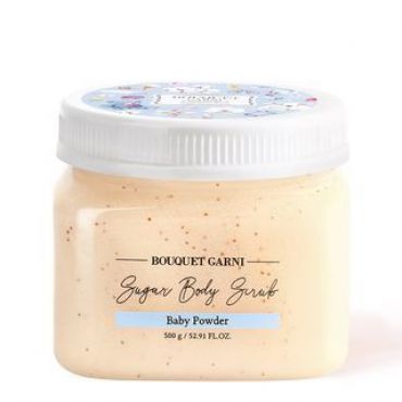 BOUQUET GARNI - Sugar Body Scrub - 5 Types Baby Powder