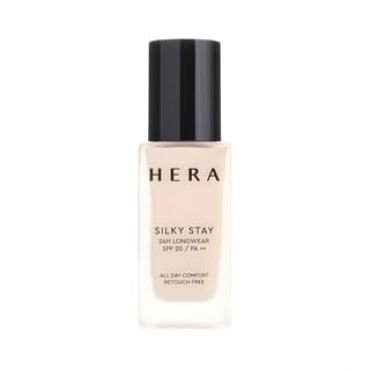 HERA - Silky Stay 24H Longwear Foundation - 12 Colors 2023 Version - #21W1 Warm Vanilla