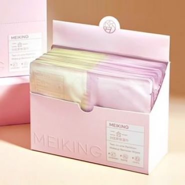 MEIKING - 2 In 1 Makeup Removing Sheet #Removing Sheet - 20 pcs