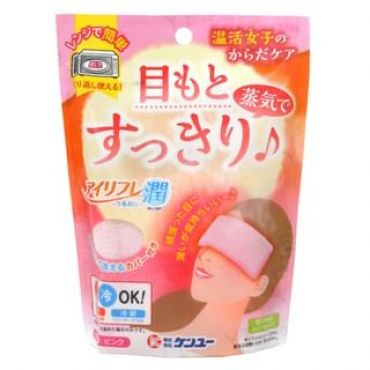kenyuu - Eye Refreshment Uruoi Eye Mask Pink 1 pc
