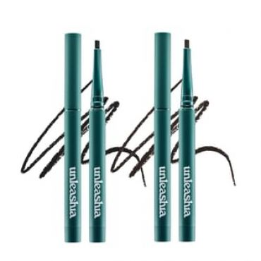 UNLEASHIA - Easy Glide Flat Eyeliner - 2 Colors N°1 Deep Black