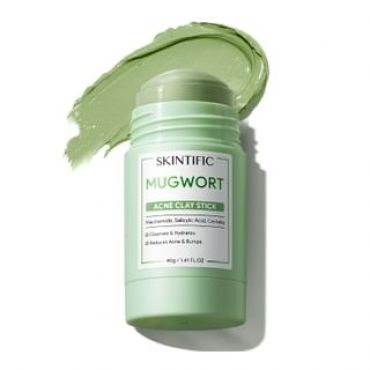SKINTIFIC - Mugwort Acne Clay Stick 40g