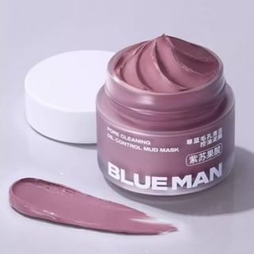 BLUEMAN - Pore Cleaning Oil-Control Mud Mask 120g