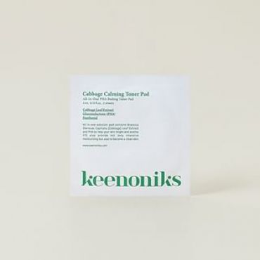 keenoniks - Cabbage Calming Toner Pad Pouch 2 sheets