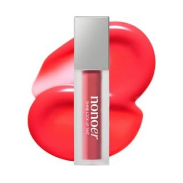nonoer - Shine Lock Lip Tint - 9 Colors #009 Poppy Ruby