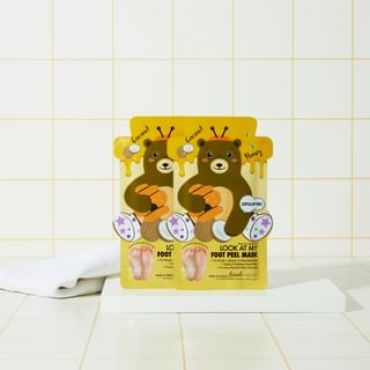 lookATME - Look At My Foot Peel Mask Honey and Coconut Oil 1 pair