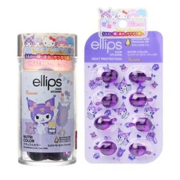 ellips - Sanrio Kuromi Moroccan Nutri Color Hair Oil 30 pcs