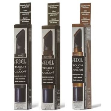 Ardell  - Touch of Color Temporary Hair 1 Color Touch Up Hair Brush Black - 6ml