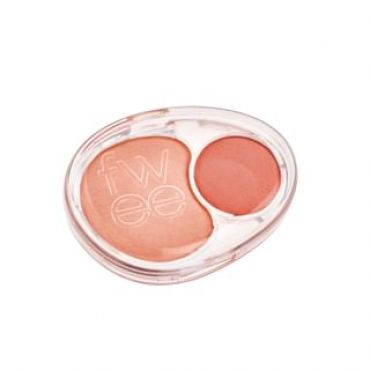 fwee - Mellow Dual Blusher - 12 Colors #PK01 Love Me Highkey