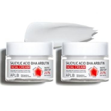 APLB - Salicylic Acid BHA Arbutin Facial Cream Set 2 pcs