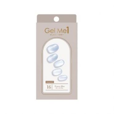 Cosme de Beaute - Gel Me 1 Nail Art Stickers 16 Frozen Blue (Magnet) - 30 pcs